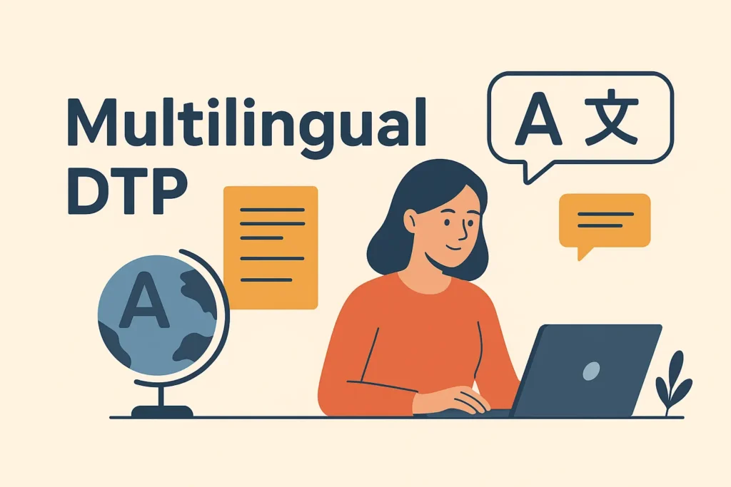 Multilingual DTP Services – Professional Desktop Publishing in All Languages