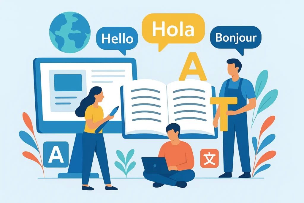 Multilingual Desktop Publishing DTP Services